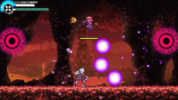 Игра Gunvolt Chronicles: Luminous Avenger iX 2 - Special DLC boss "Kurona" from "Gal*Gun Double Peace", скриншот
