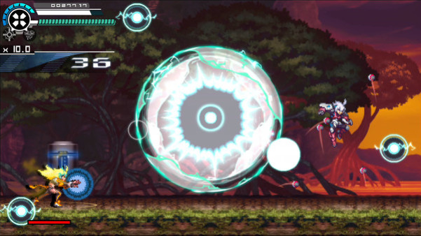 Игра Gunvolt Chronicles: Luminous Avenger iX 2 - Special DLC boss "Yang Yumo" from "Dusk Diver 2", скриншот