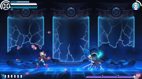Игра Gunvolt Chronicles: Luminous Avenger iX - Extra Mission: "VS ???", скриншот