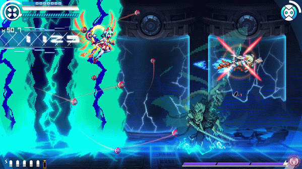 Игра Gunvolt Chronicles: Luminous Avenger iX - Extra Mission: "VS ???", скриншот