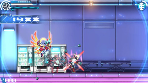 Игра Gunvolt Chronicles: Luminous Avenger iX - Extra Song: "Raison d'être", скриншот