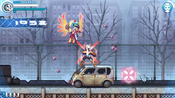 Игра Gunvolt Chronicles: Luminous Avenger iX - Extra Song: "Raison d'être", скриншот