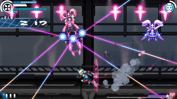 Игра Gunvolt Chronicles: Luminous Avenger iX, скриншот