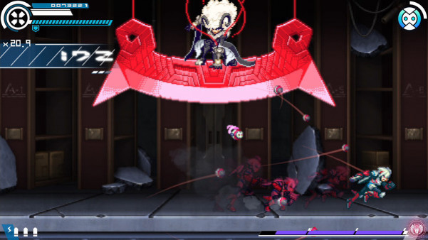 Игра Gunvolt Chronicles: Luminous Avenger iX, скриншот