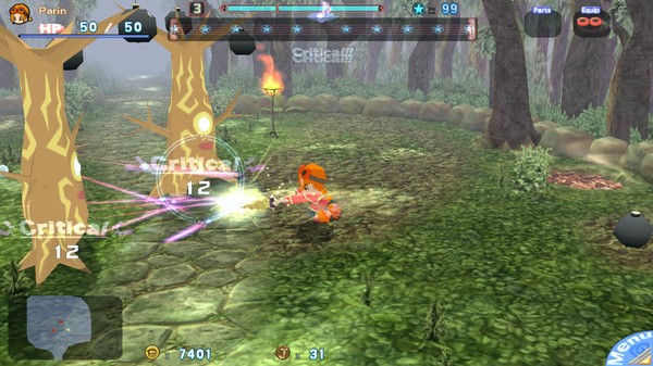 Игра Gurumin: A Monstrous Adventure, скриншот