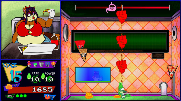 Игра GutBuster, скриншот