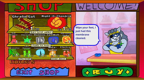 Игра GutBuster, скриншот