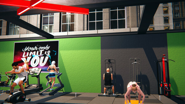 Игра Gym Simulator 24, скриншот