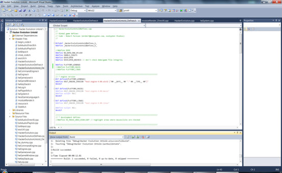 Игра Hacker Evolution Source Code, скриншот