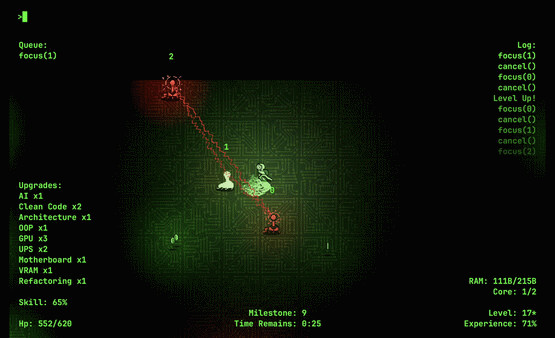 Игра HackeRPG, скриншот