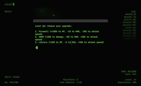 Игра HackeRPG, скриншот