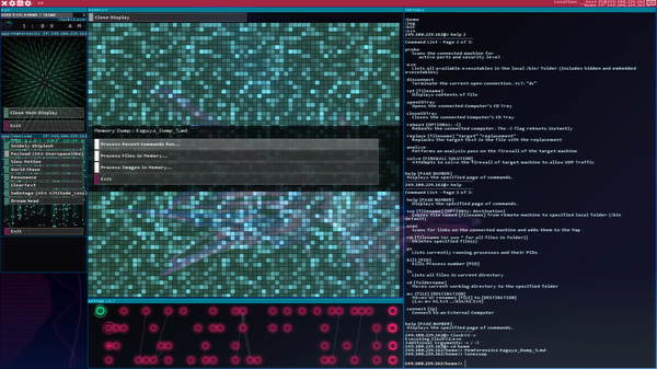 Игра Hacknet - Labyrinths, скриншот