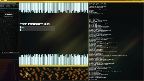 Игра Hacknet, скриншот