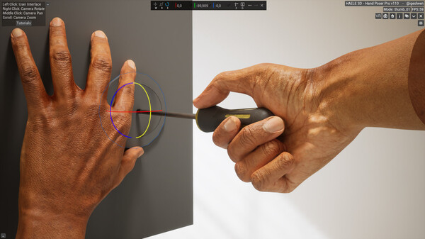 Игра HAELE 3D - Hand Poses Pro - Drawing References, скриншот