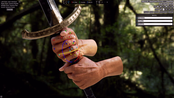 Игра HAELE 3D - Hand Poses Pro - Drawing References, скриншот