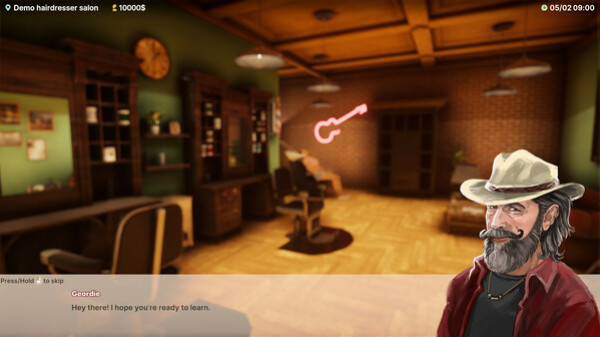 Игра Hairdresser Simulator, скриншот