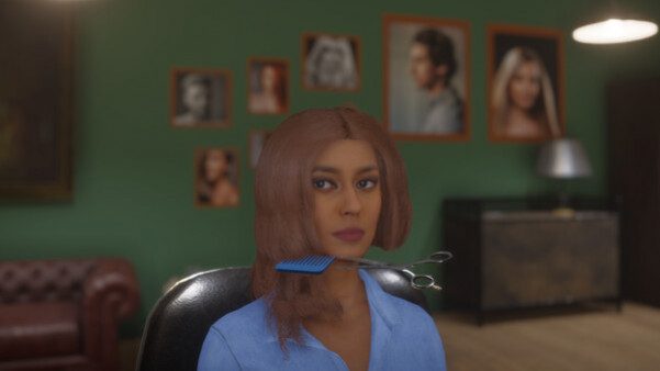 Игра Hairdresser Simulator, скриншот