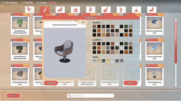 Игра Hairdresser Simulator, скриншот