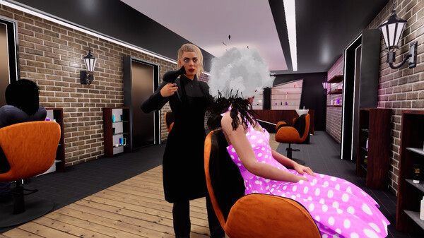 Игра Hairdresser Simulator, скриншот