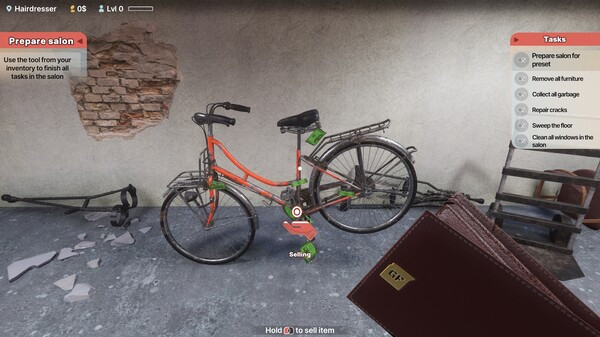 Игра Hairdresser Simulator, скриншот