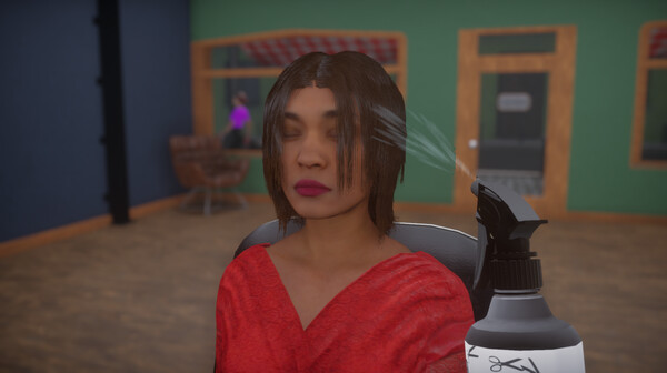 Игра Hairdresser Simulator, скриншот