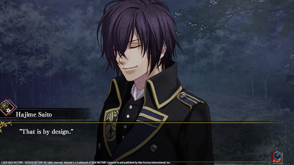 Игра Hakuoki: Edo Blossoms, скриншот
