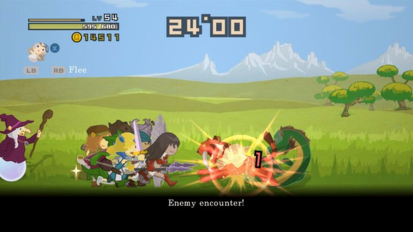 Игра Half Minute Hero: Super Mega Neo Climax Ultimate Boy, скриншот