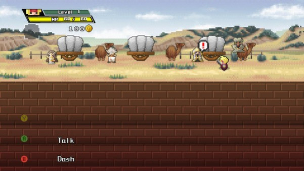 Игра Half Minute Hero: Super Mega Neo Climax Ultimate Boy, скриншот