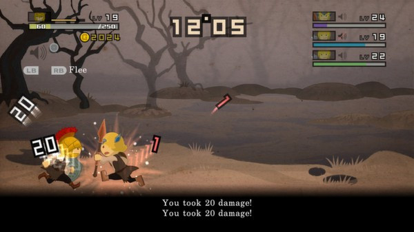 Игра Half Minute Hero: Super Mega Neo Climax Ultimate Boy, скриншот