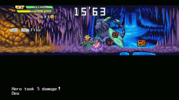 Игра Half Minute Hero: Super Mega Neo Climax Ultimate Boy, скриншот