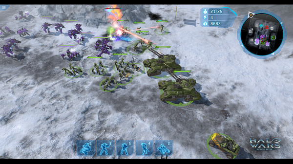 Игра Halo Wars, скриншот
