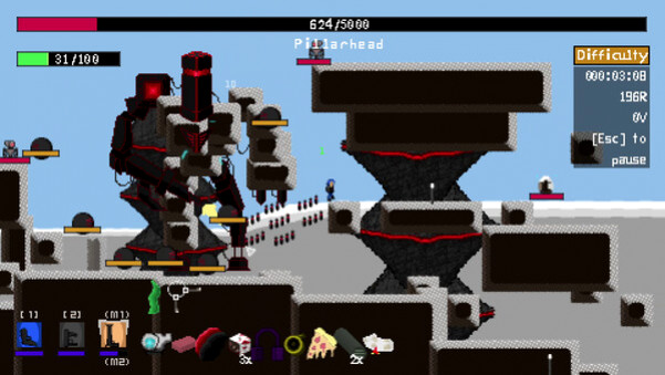 Игра Halved, скриншот