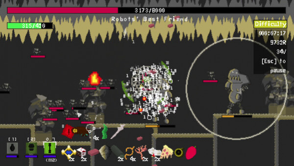 Игра Halved, скриншот
