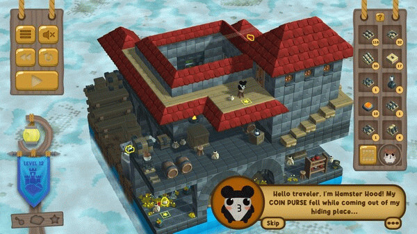 Игра Hamster on Rails, скриншот