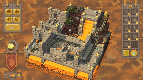 Игра Hamster on Rails, скриншот