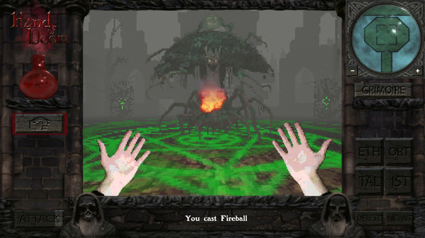 Игра Hand of Doom, скриншот