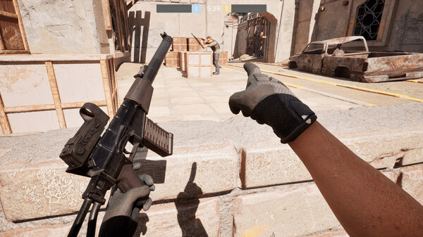 Игра Hand Simulator: Shooter, скриншот