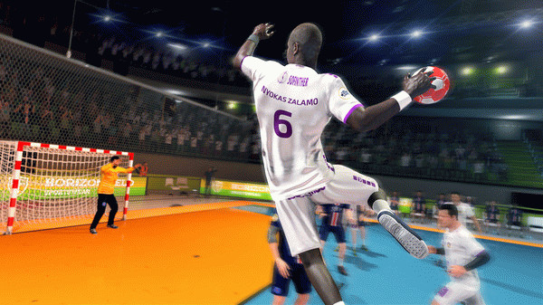 Игра Handball 21, скриншот