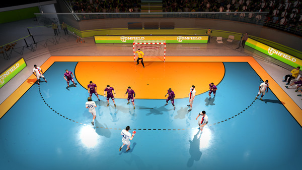Игра Handball 21, скриншот