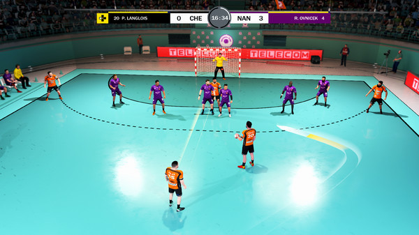 Игра Handball 21, скриншот
