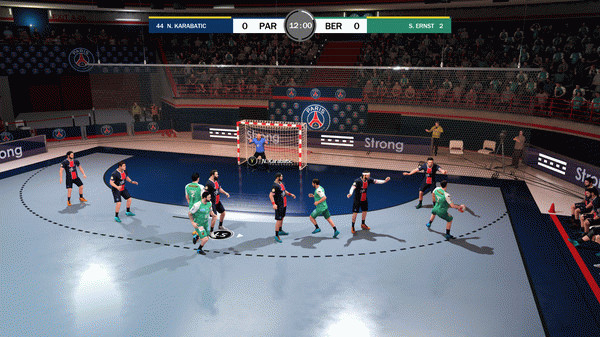 Игра Handball 21, скриншот