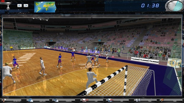 Игра Handball Manager - TEAM, скриншот