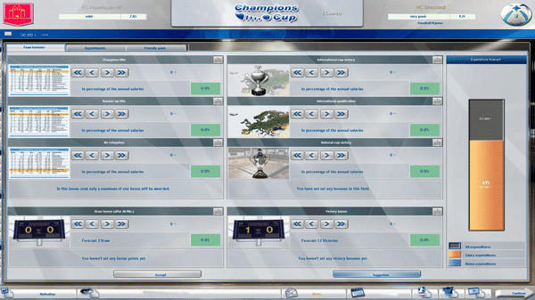 Игра Handball Manager - TEAM, скриншот