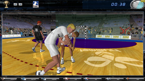 Игра Handball Manager - TEAM, скриншот