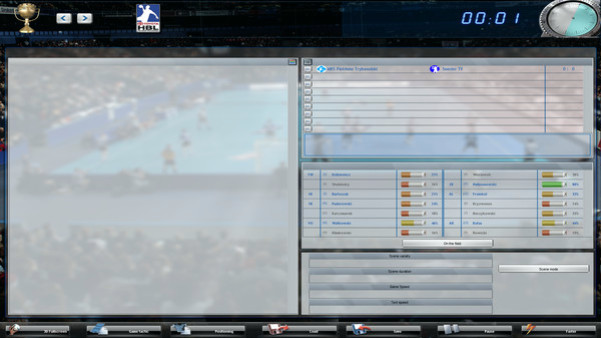 Игра Handball Manager - TEAM, скриншот