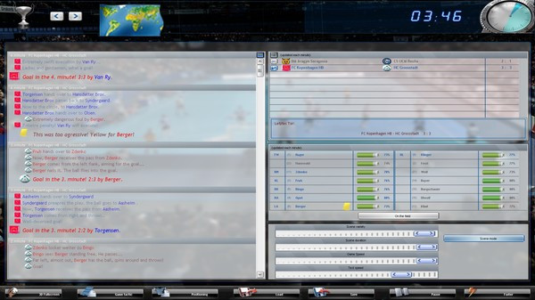 Игра Handball Manager - TEAM, скриншот