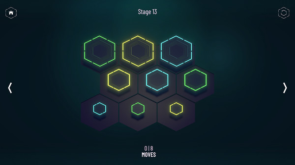 Игра Hanoi Puzzles: Solid Match, скриншот