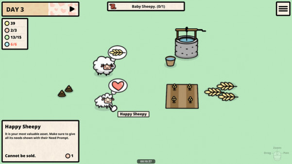 Игра Happy Sheepies, скриншот