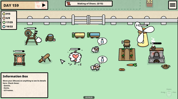 Игра Happy Sheepies, скриншот