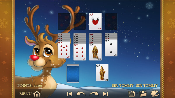 Игра Happy Wonderland Solitaire, скриншот